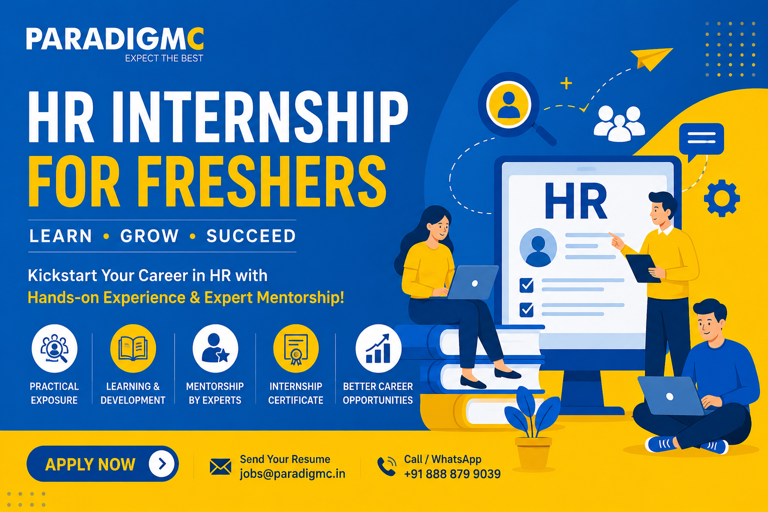 HR Internship for Freshers