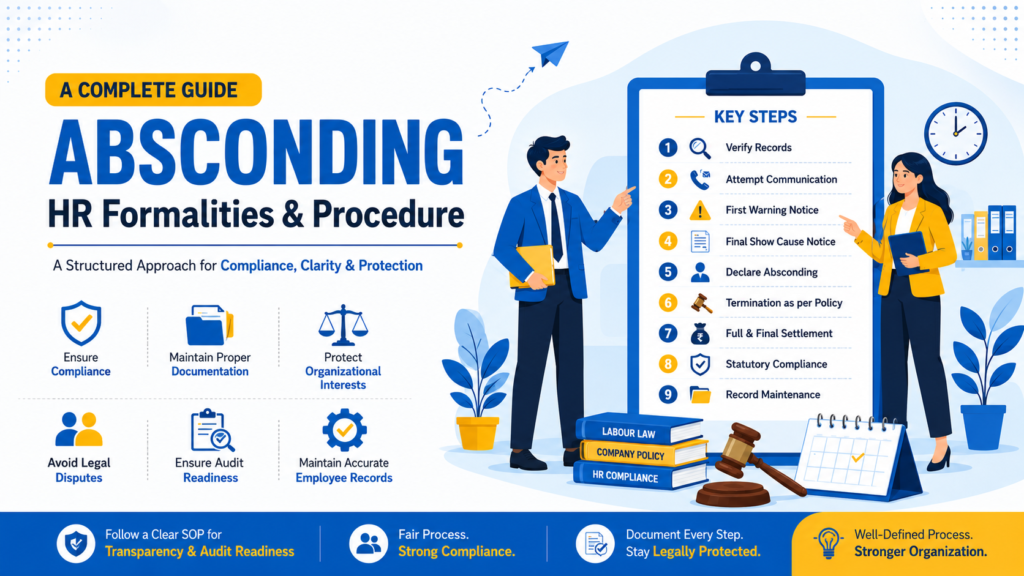 Absconding HR Formalities and Procedure