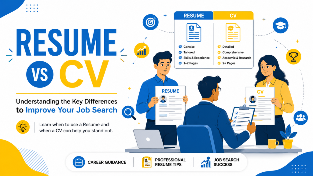 Resume Vs Cv