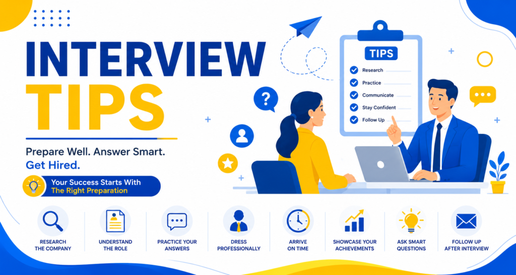 Discover the best Interview Tips to prepare confidently, answer questions effectively, and improve your chances of getting hired. Expert career advice from Paradigm Consultancies.