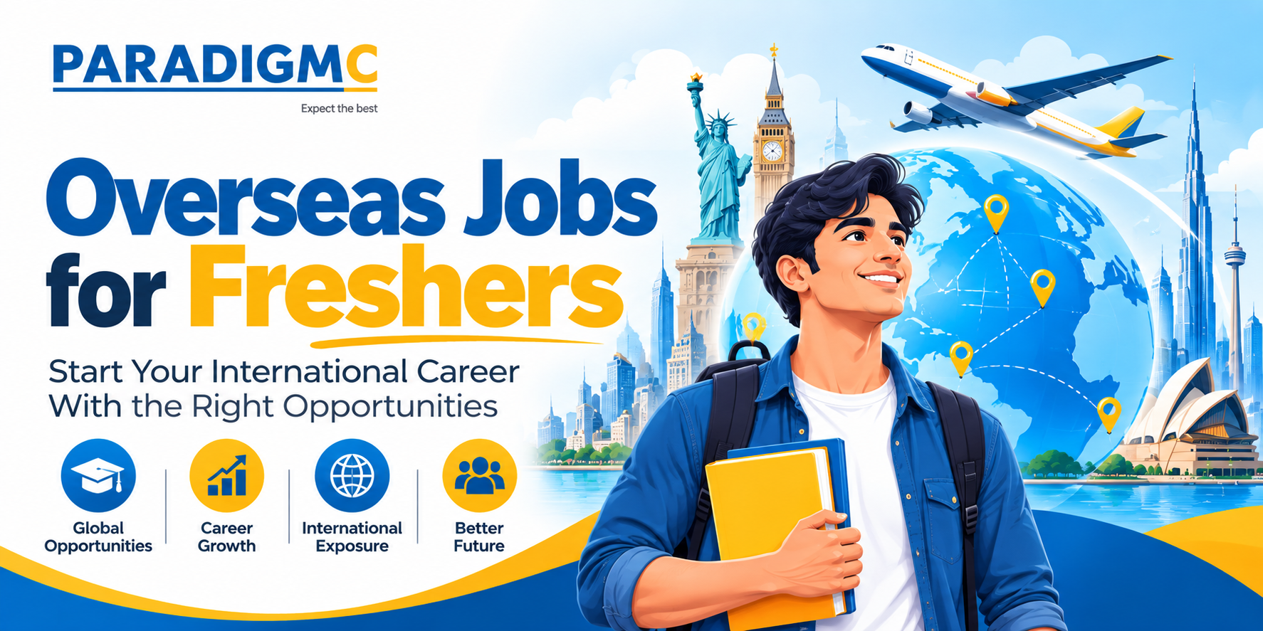 Looking for overseas jobs for freshers? Discover how Indian graduates can find genuine jobs abroad, prepare for international recruitment and start a global career.